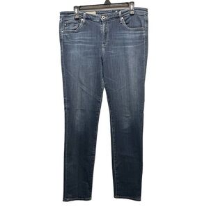 AG- Adriano Goldschmied Mid Rise Cigarette Jeans The Prima Women’s Size 32R